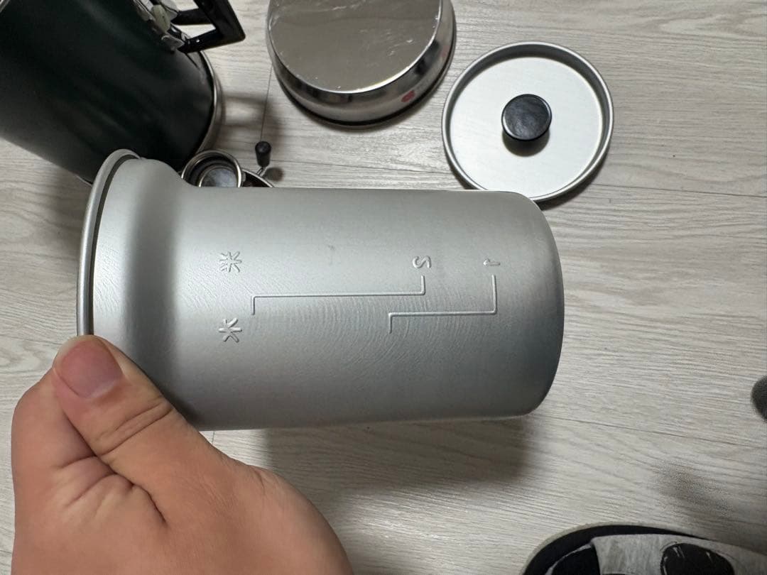 アルコール野外炊飯器 1.5L ステンレス製