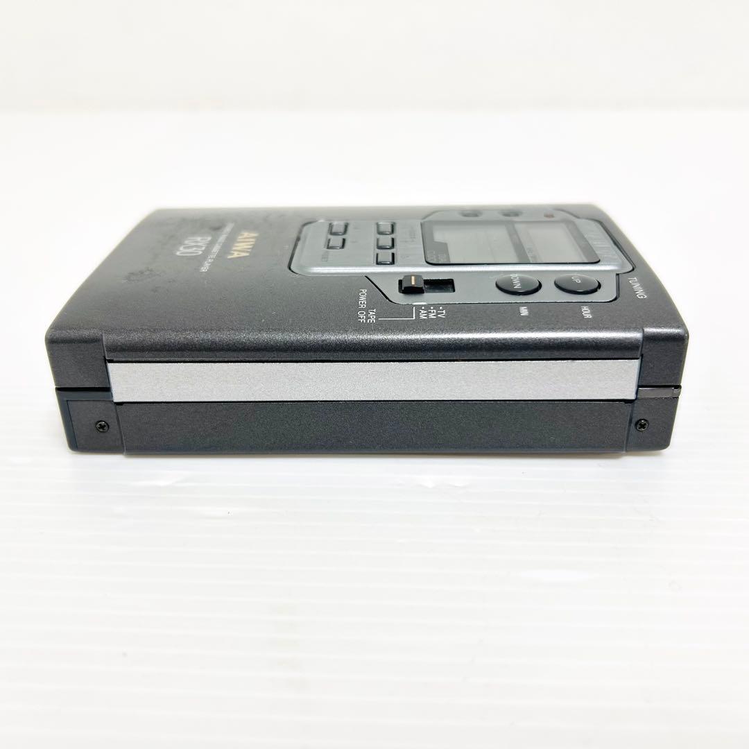 希少 AIWA ポータブルステレオカセットプレーヤー HS-RX30