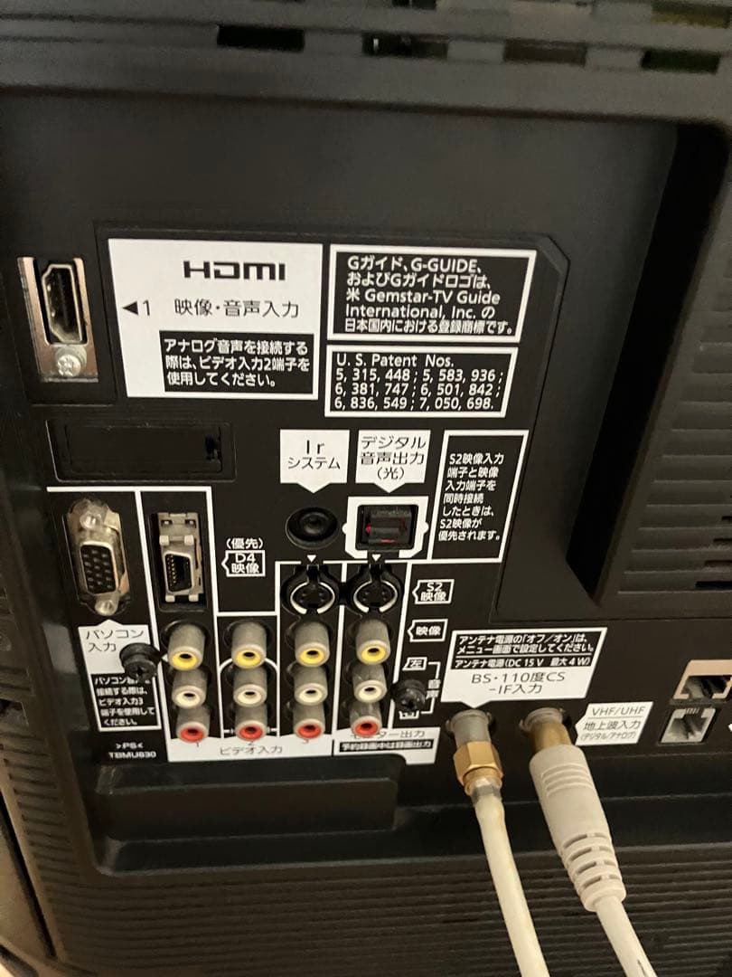 PanasonicVIERA TH-32LX80 テレビリモコン付　※ケーブル無