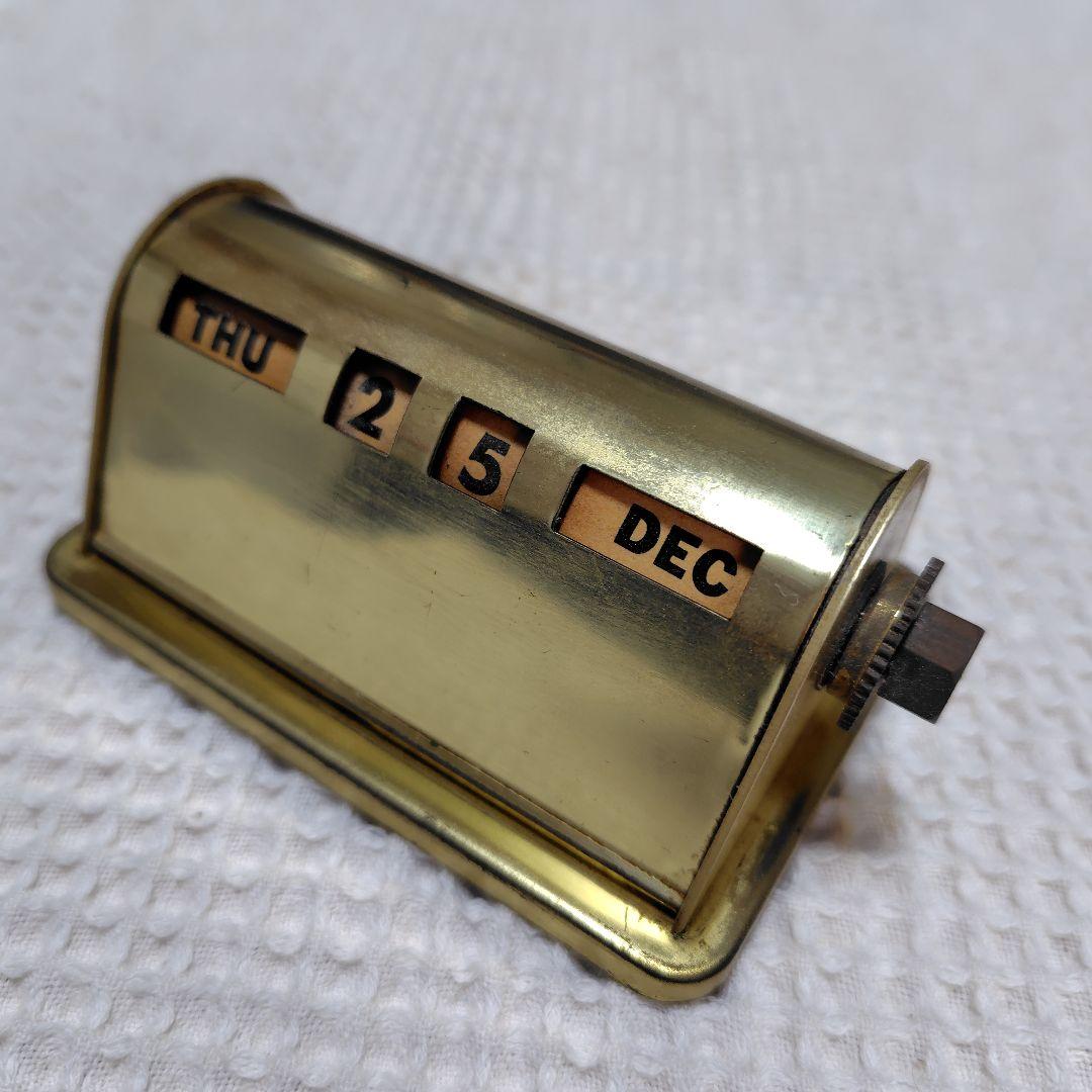 アンティーク卓上デスクカレンダー万年カレンダー