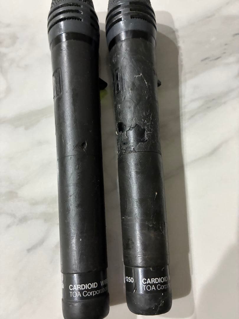 ★現状品★通電確認済み★TOAワイヤレスマイクWM-1250 ★現状品★