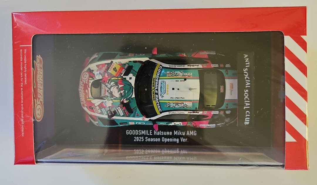 1/43 グッドスマイル 初音ミク AMG 2025 開幕戦