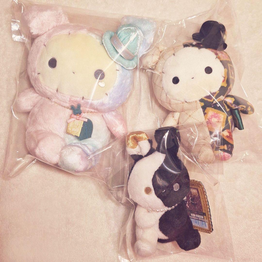 センチメンタルサーカス ゆらめき涙こびん 追憶兎と新月ミュージアム ぬいぐるみ