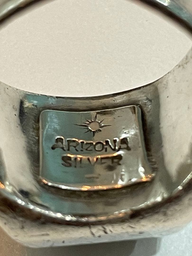 アリゾナフリーダム　シルバーリング　太陽神