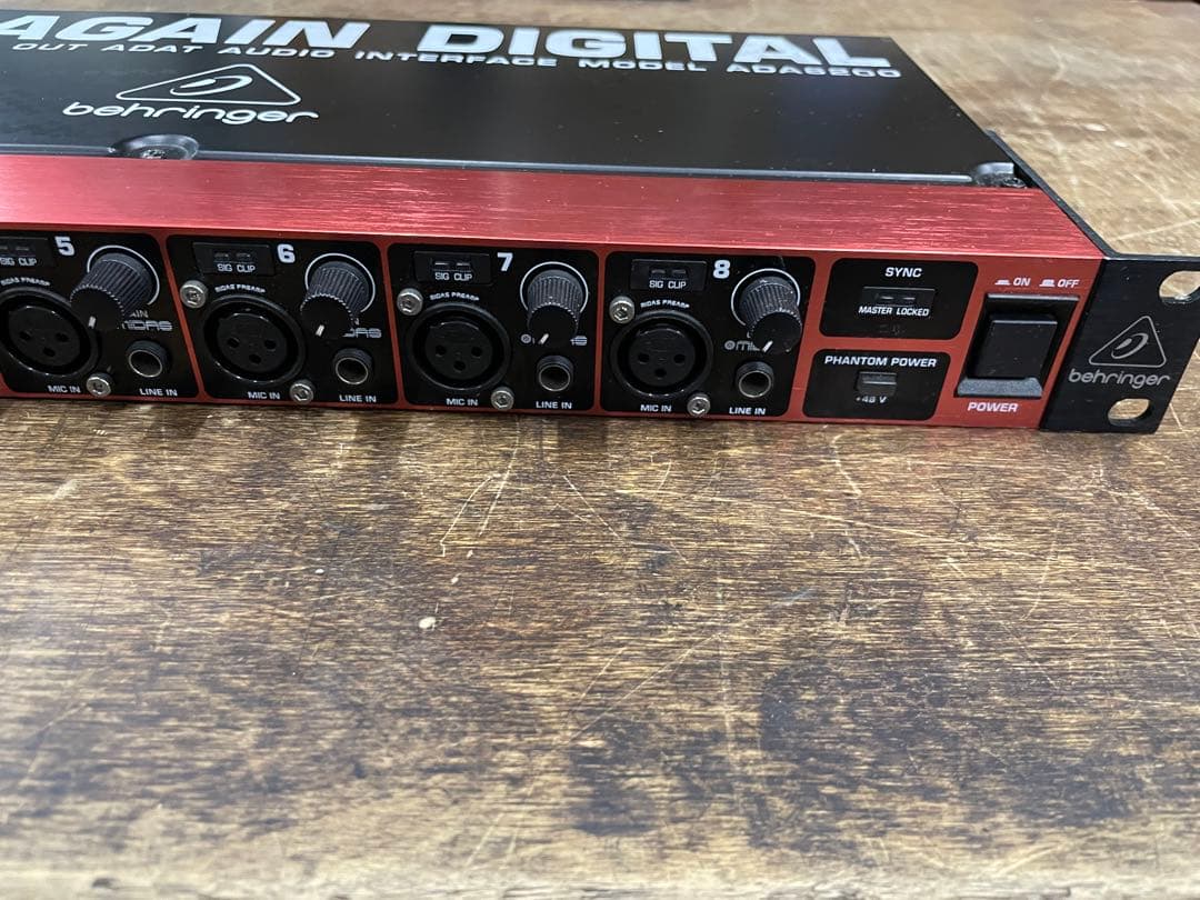 DJ機材 Behringer ULTRAGAIN DIGITAL ADA8200