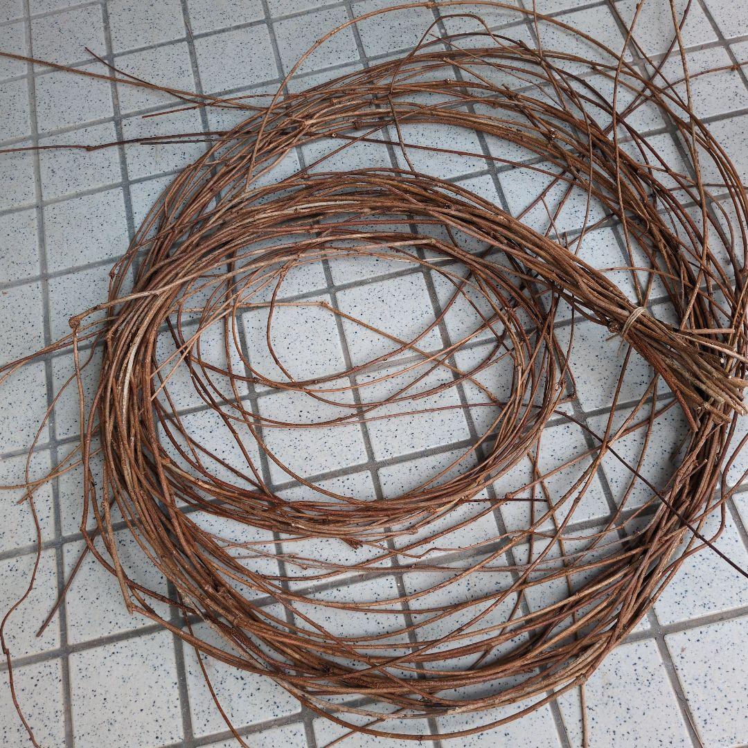 アケビの蔓 ランナー 4mm〜5mm 75M以上！2点同梱です。