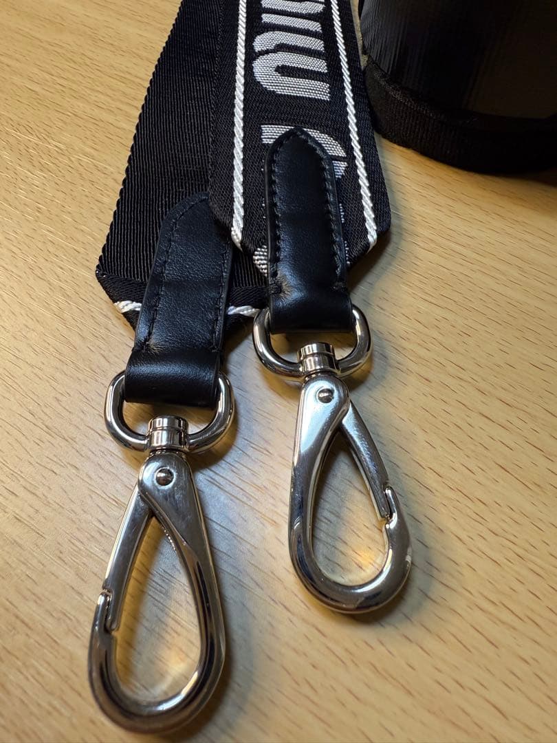 miumiu ミュウミュウ ボクシンググローブ 黒白 収納ケース付き