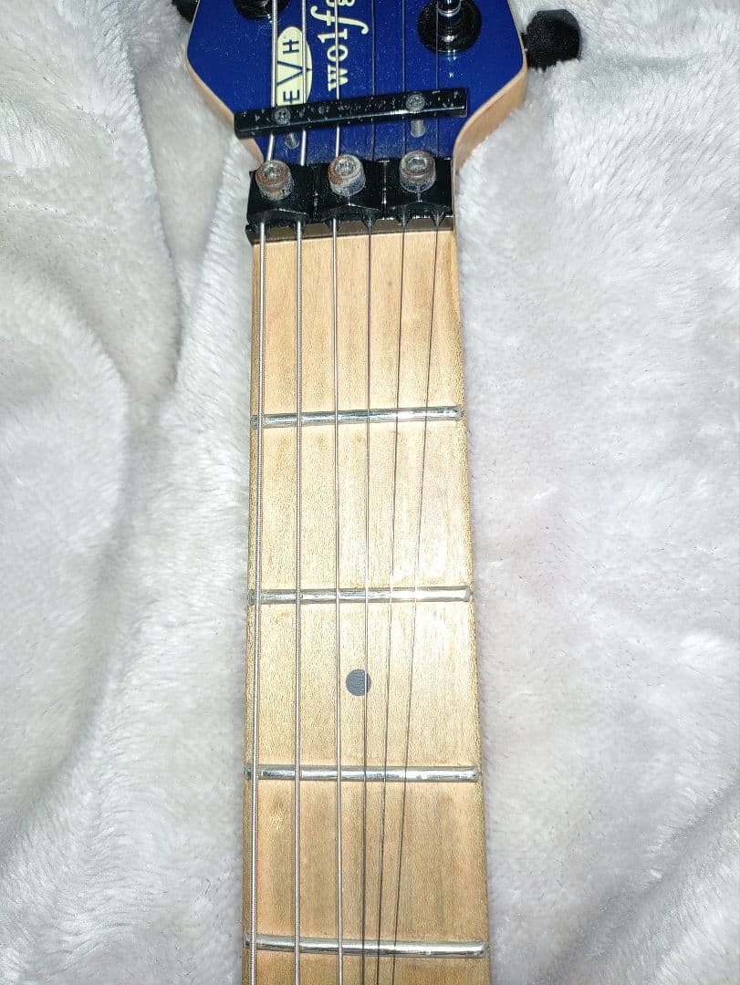 EVH WolfGang Special FR ブルーメタリック メイプル