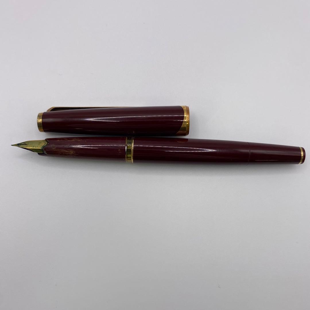 MONTBLANC モンブラン 万年筆 バーガンディ 18K/750