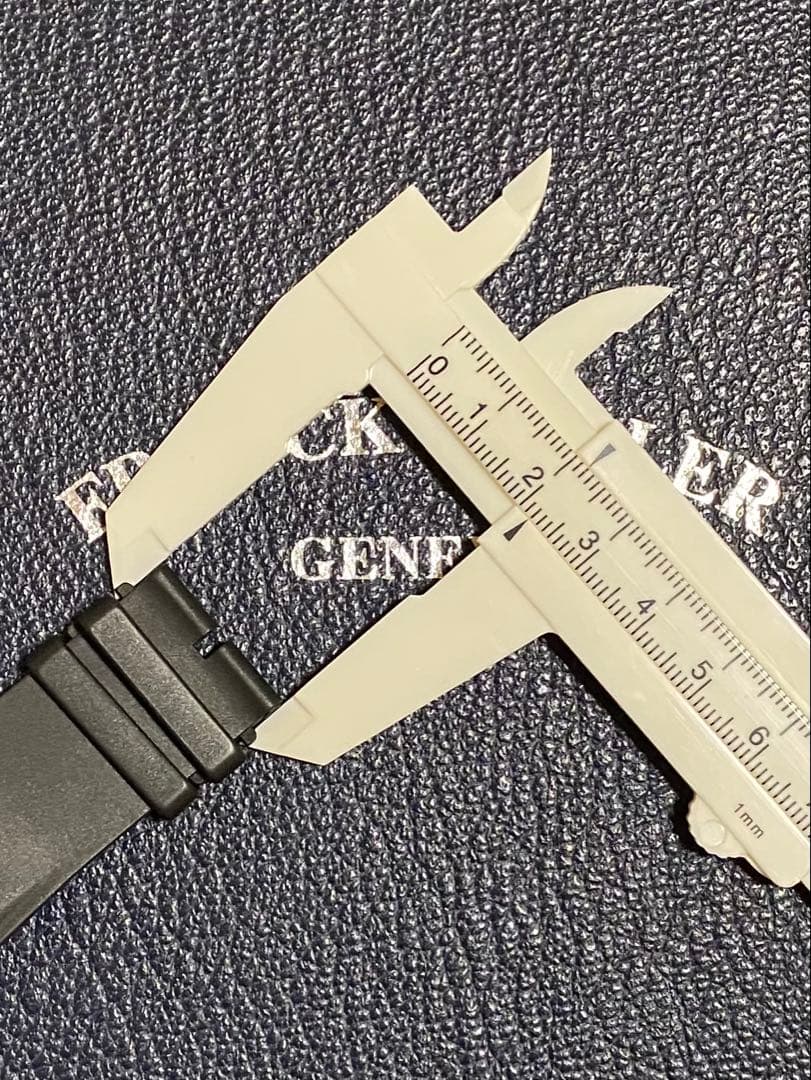 27mm フランクミュラー 純正 ラバー ストラップ ベルト コルテス