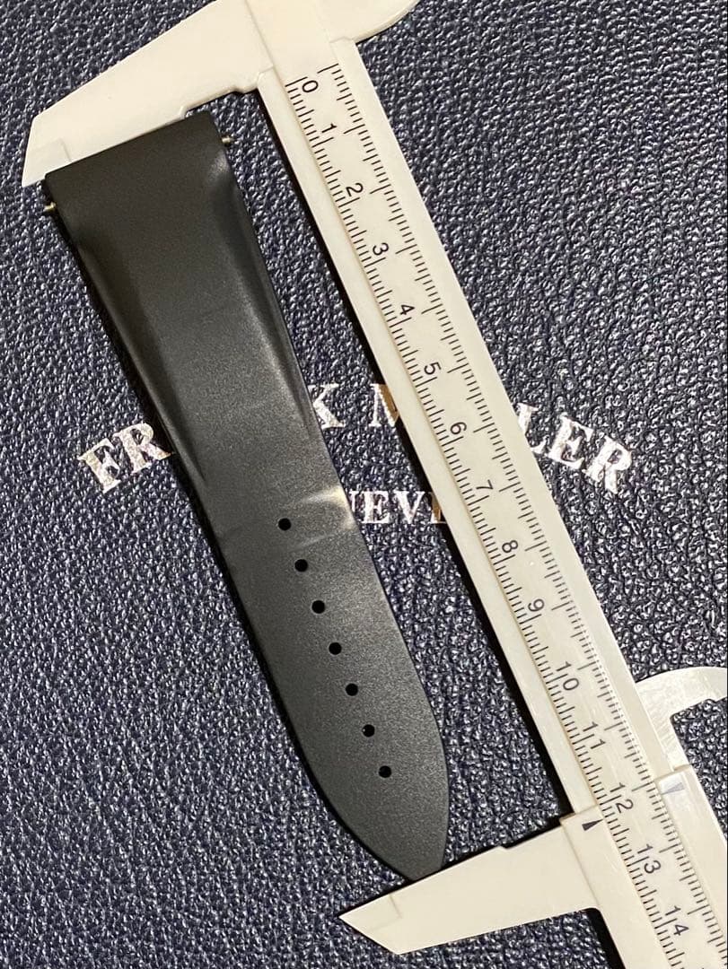 27mm フランクミュラー 純正 ラバー ストラップ ベルト コルテス