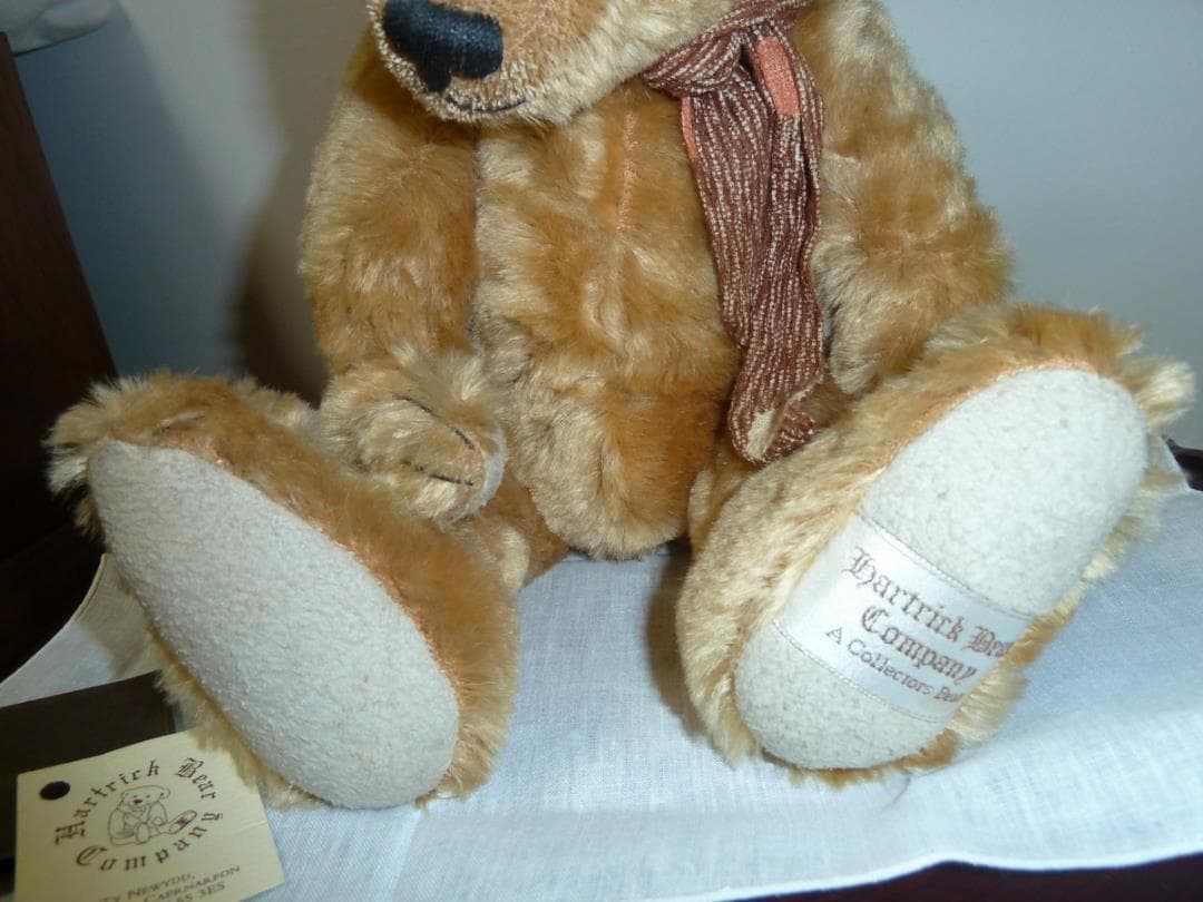 イギリス／ハートリックベアー（シュタイフレプリカ）テディベアーハンドメイド