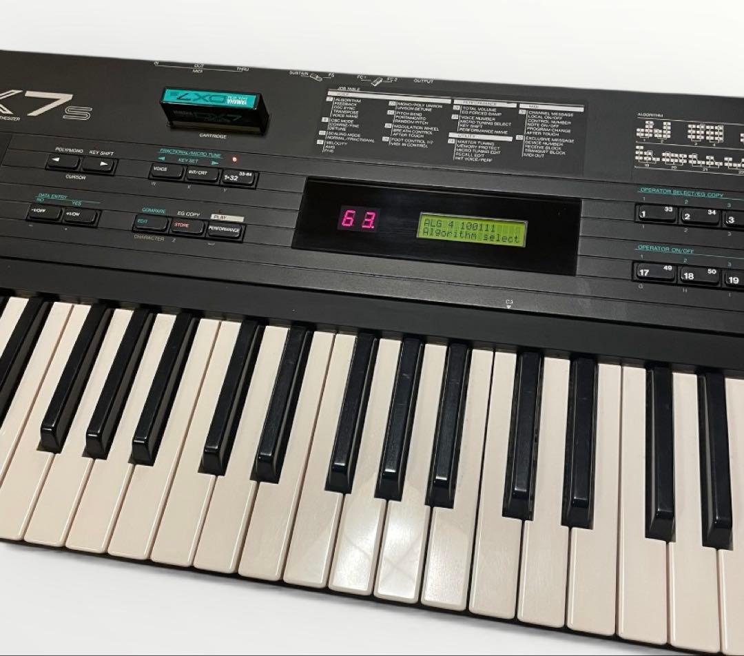 ●YAMAHA シンセサイザー DX7S カートリッジ●