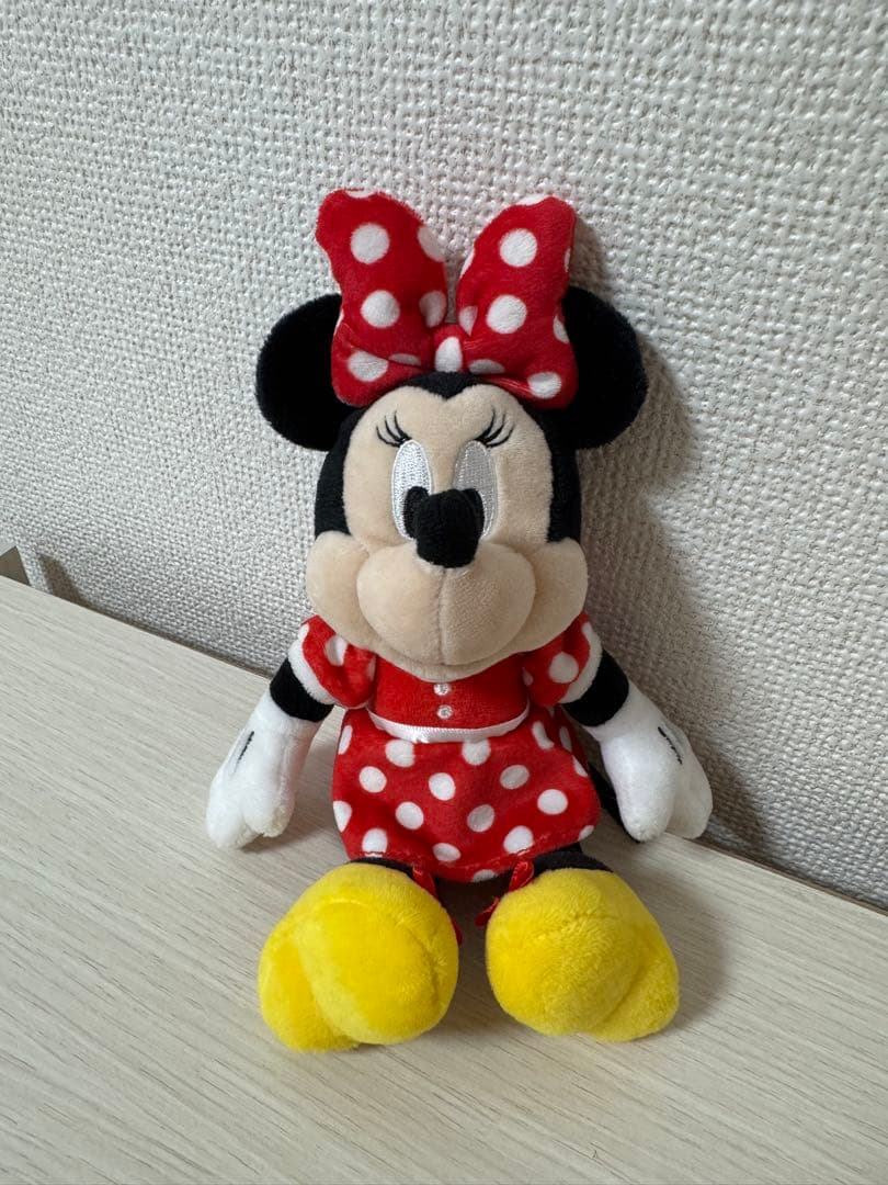ミニー ぬいぐるみバッジ