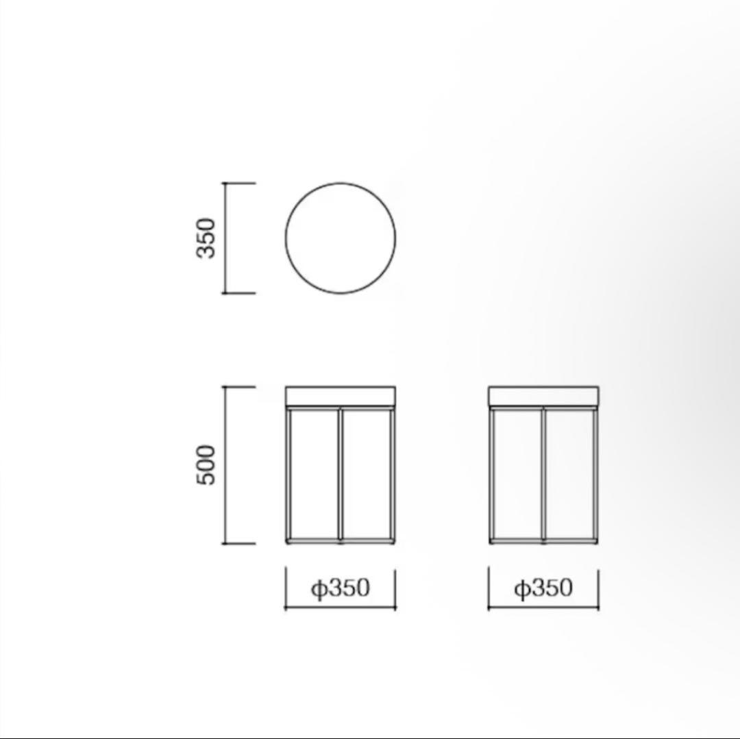 【IDÉE】DIVANCO SIDE TABLE Oak サイドテーブル 無印
