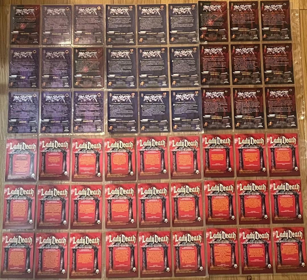 トレカ カード アメコミ LADY DEATH/RAZOR/SHI まとめ売り