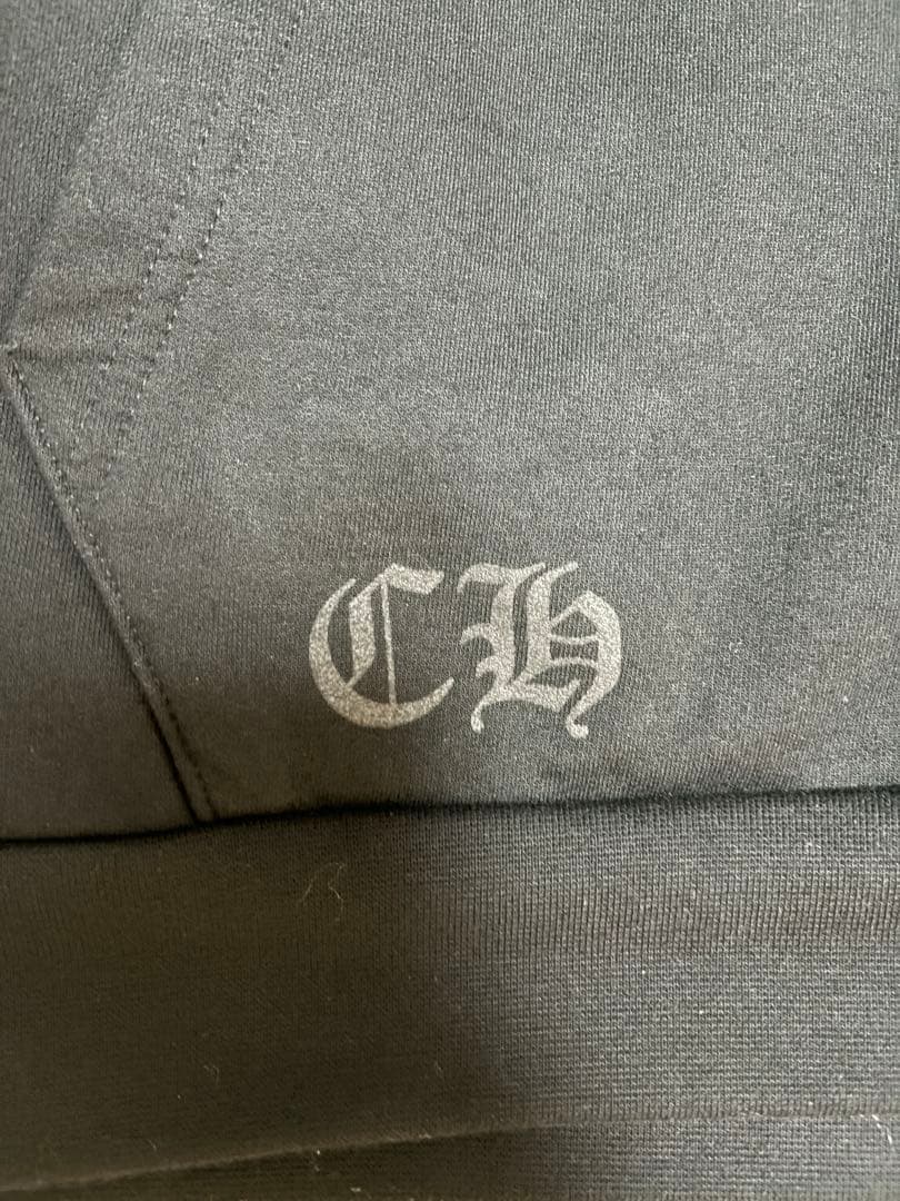 クロムハーツ　プルオーバーパーカー　黒