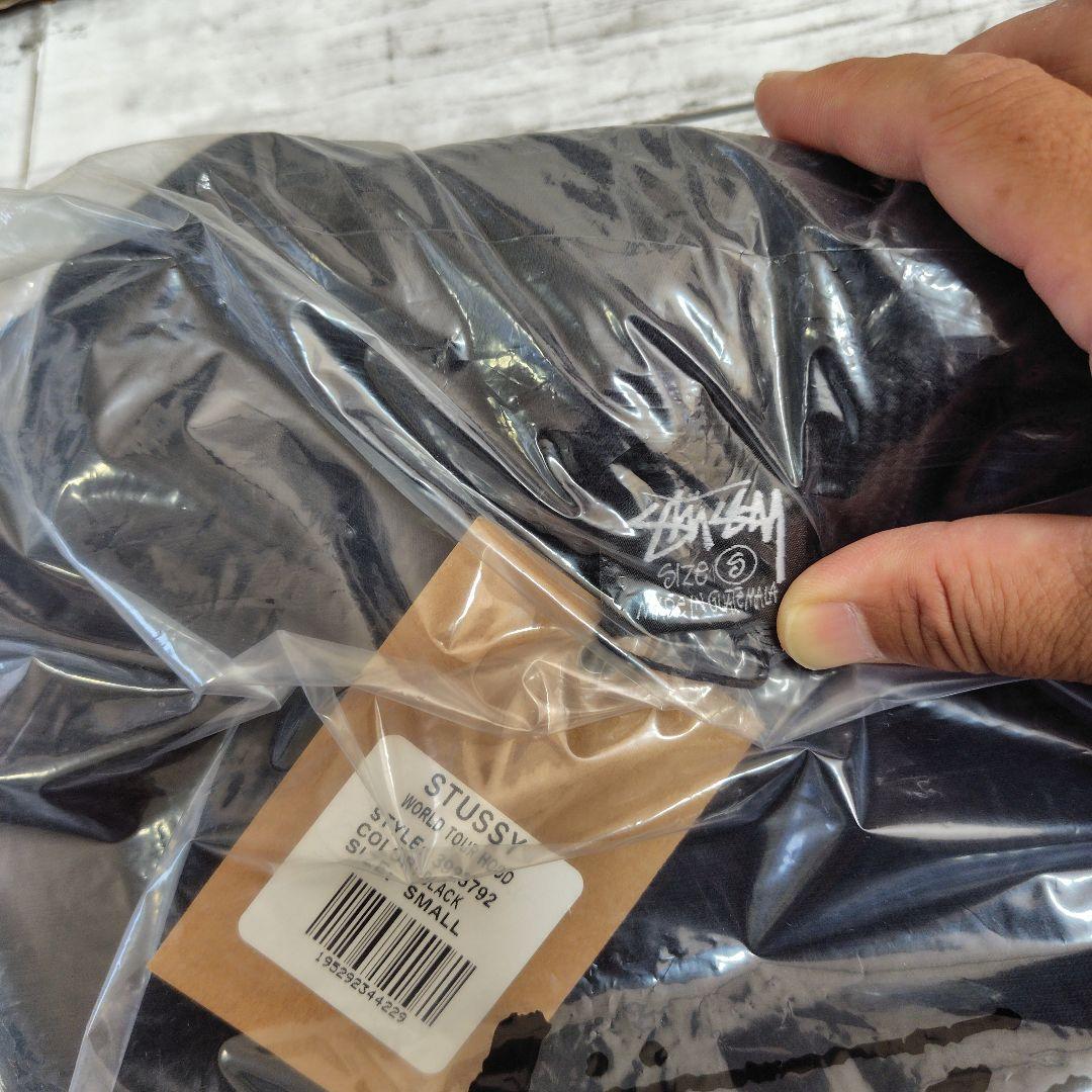 ステューシー Stussy プルオーバーパーカー Sサイズ ブラック