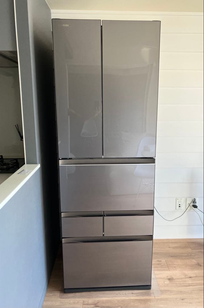 TOSHIBA GR-U510FZ(ZH) 冷蔵庫 508L グレー