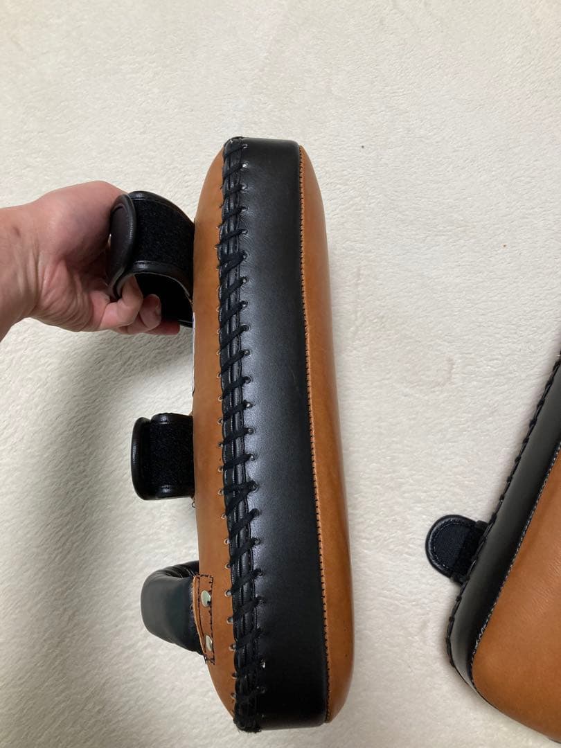 C*I様 【新品未使用品】WINDY /キックミット /本革ブラウン/KP-6/