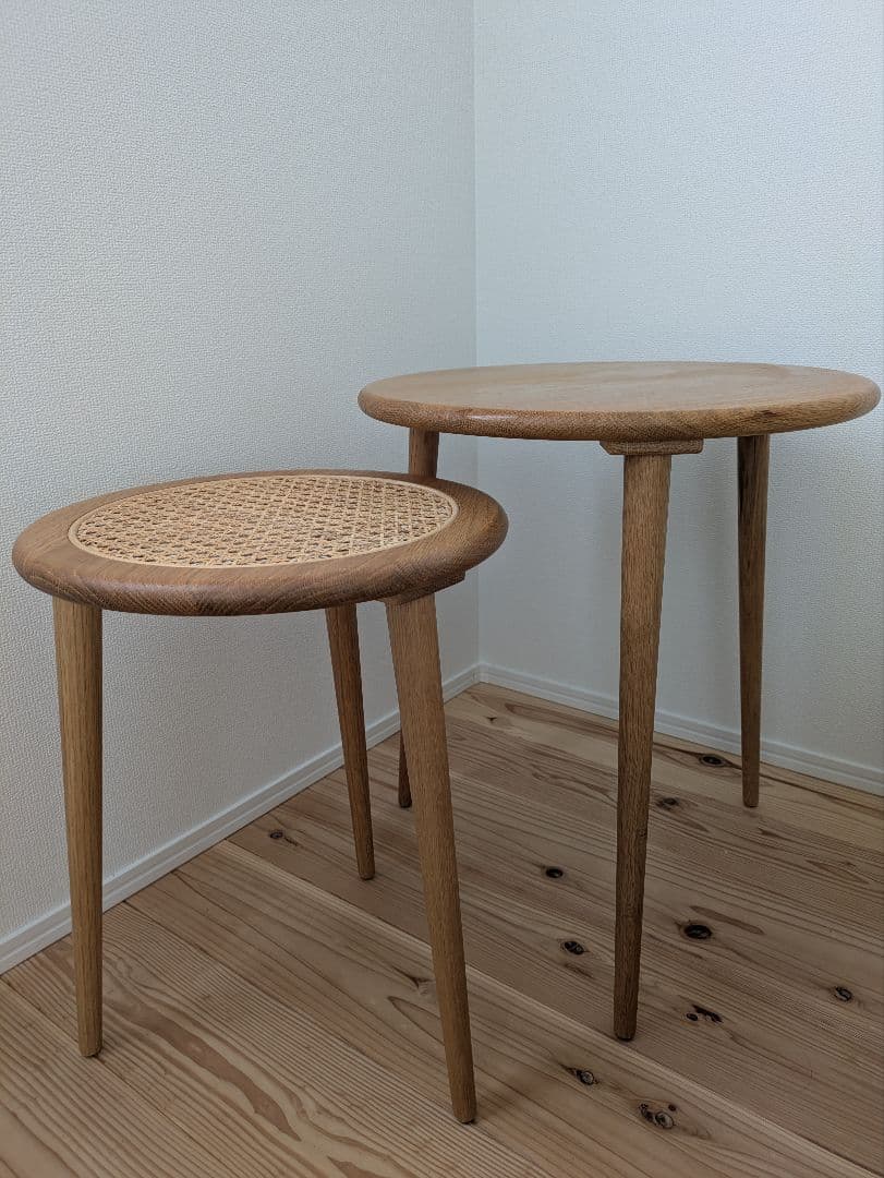 Re:CENO product｜ネストテーブル RattanMix／ナチュラル