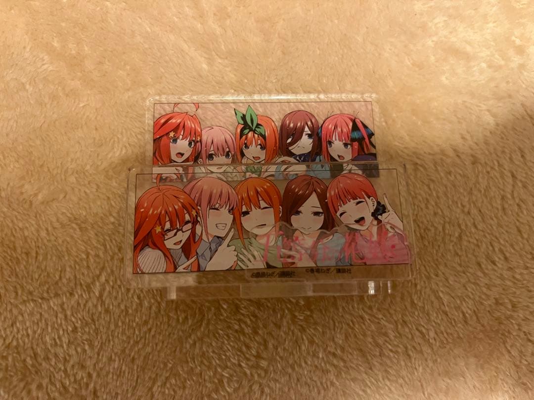 五等分の花嫁 TSUTAYA 有償特典　アクリルプレート　未開封13個　開封1個