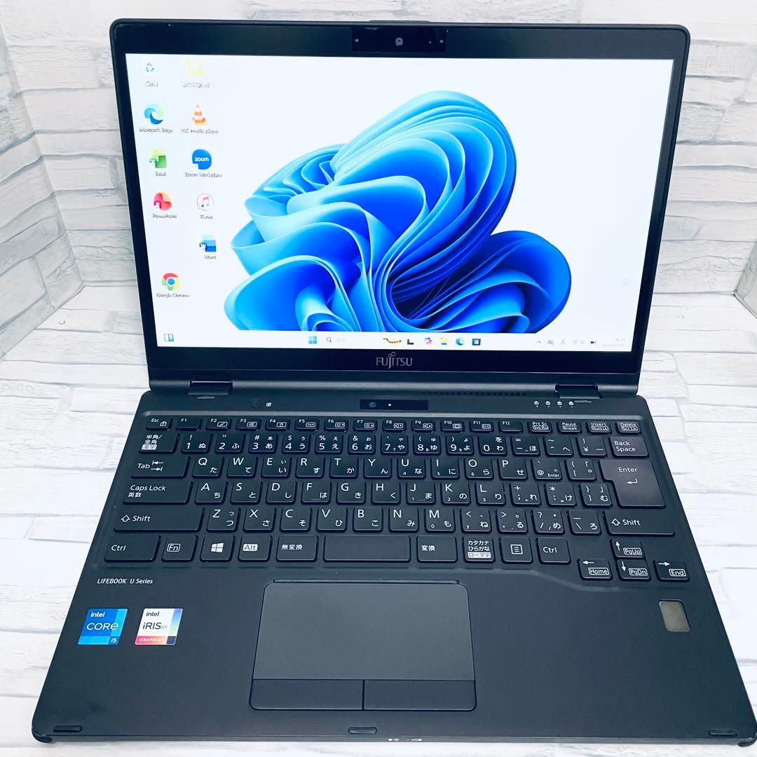 【美品】富士通 2in1ノートPC 第11世代i5 オフィス　FHD win11