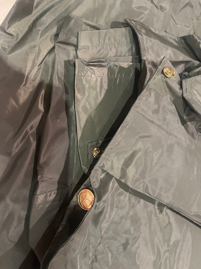 実物レア　中国軍用89式雨具　レインコートセット　梅雨対策