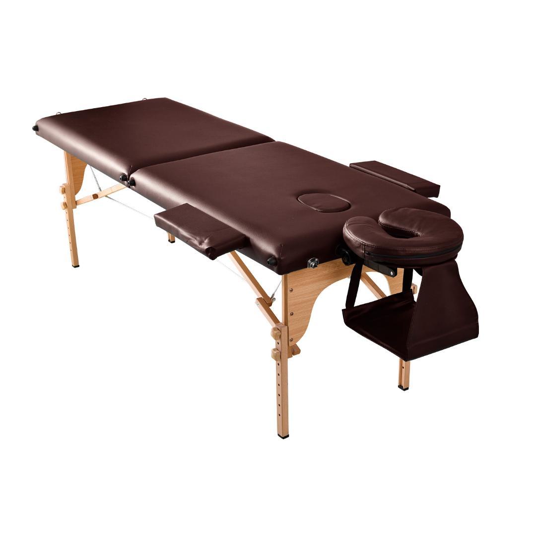 illillill専用 ブラウンマッサージ ベッド マッサージベッド折りたたみ