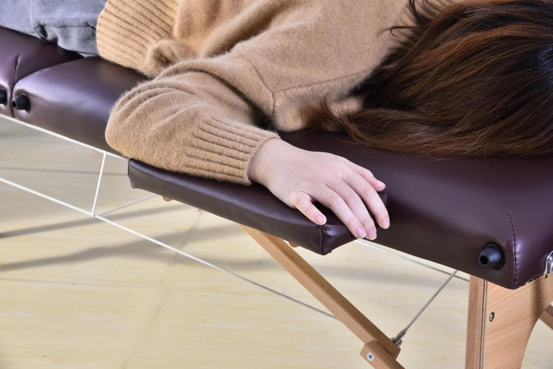 illillill専用 ブラウンマッサージ ベッド マッサージベッド折りたたみ