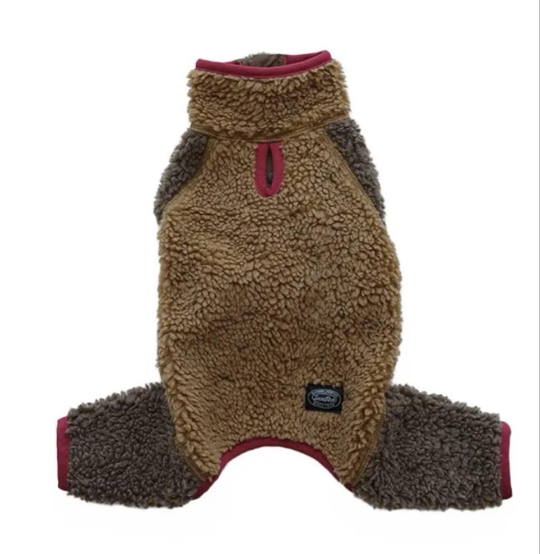【期間限定値下げ】スノーピーク　フリースジャケット　犬服　ボア　ロンパース　3L