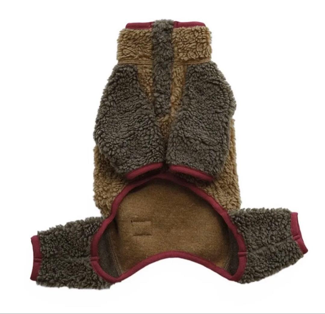 【期間限定値下げ】スノーピーク　フリースジャケット　犬服　ボア　ロンパース　3L