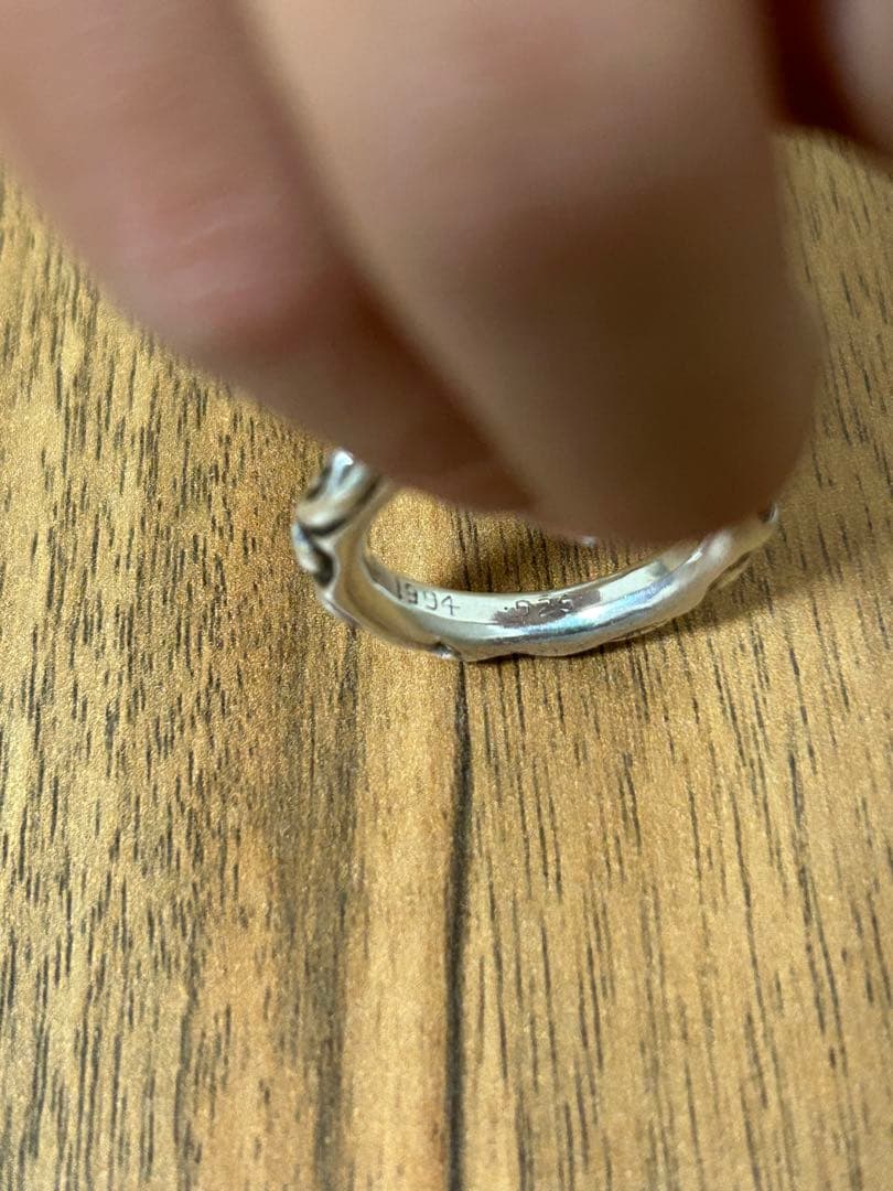 クロムハーツスクロールリング