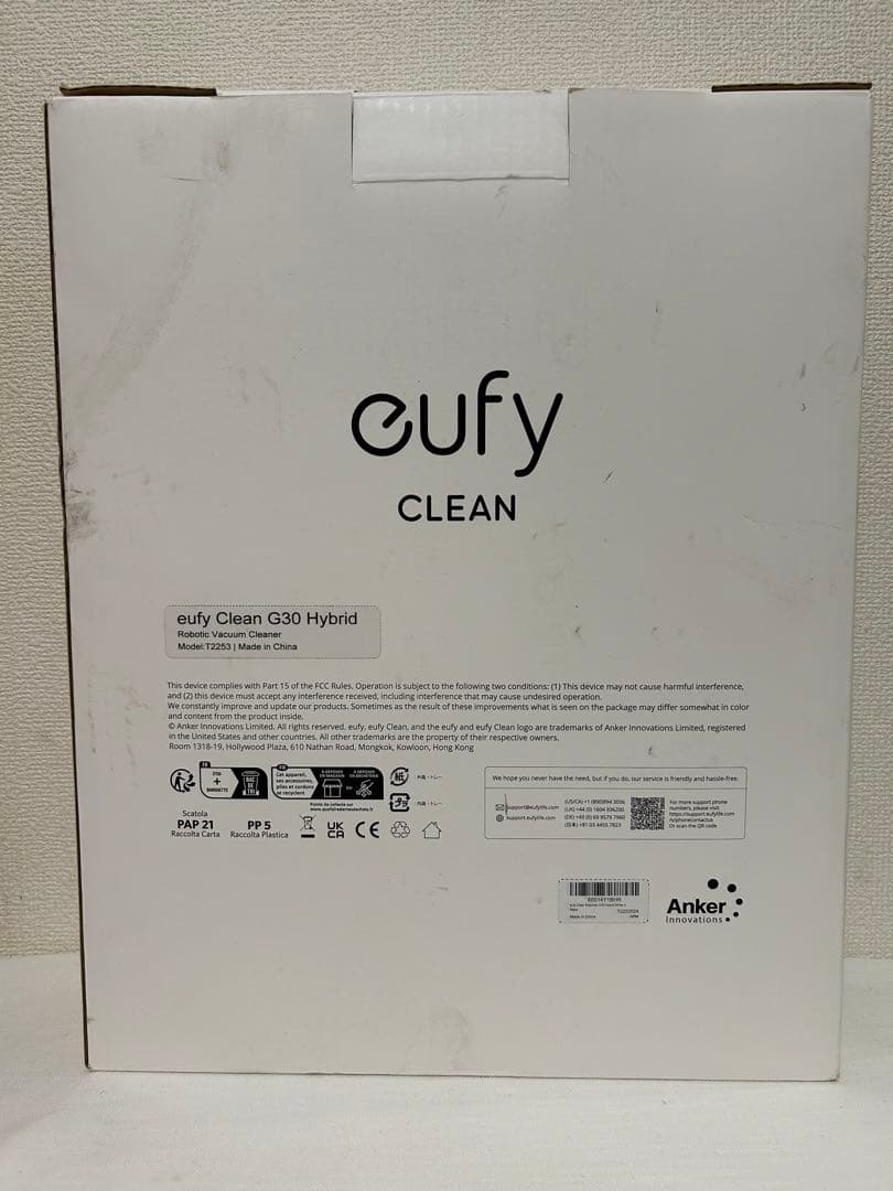 eufy Clean G30 Hybrid ロボット掃除機 本体