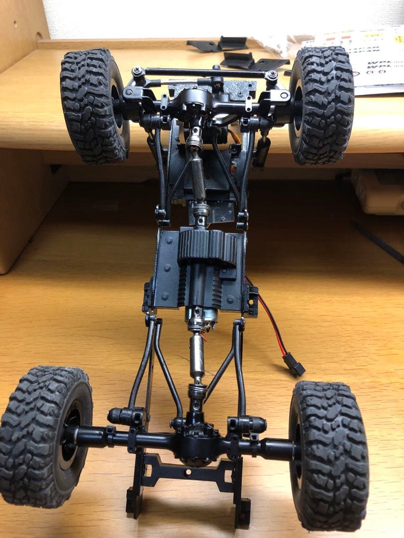 WPL C24 D14ボディ乗せ