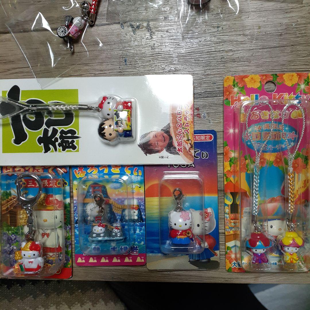 ご当地キティ 根付け　ファスナーマスコット他　60個　まとめ売り