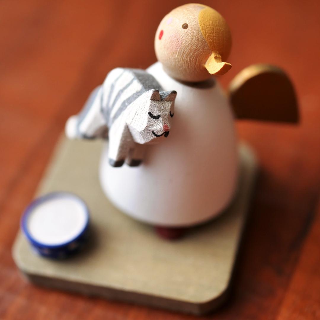 ◆Guenter Reichel◆ギュンターライヒェル◆守護天使と猫◆