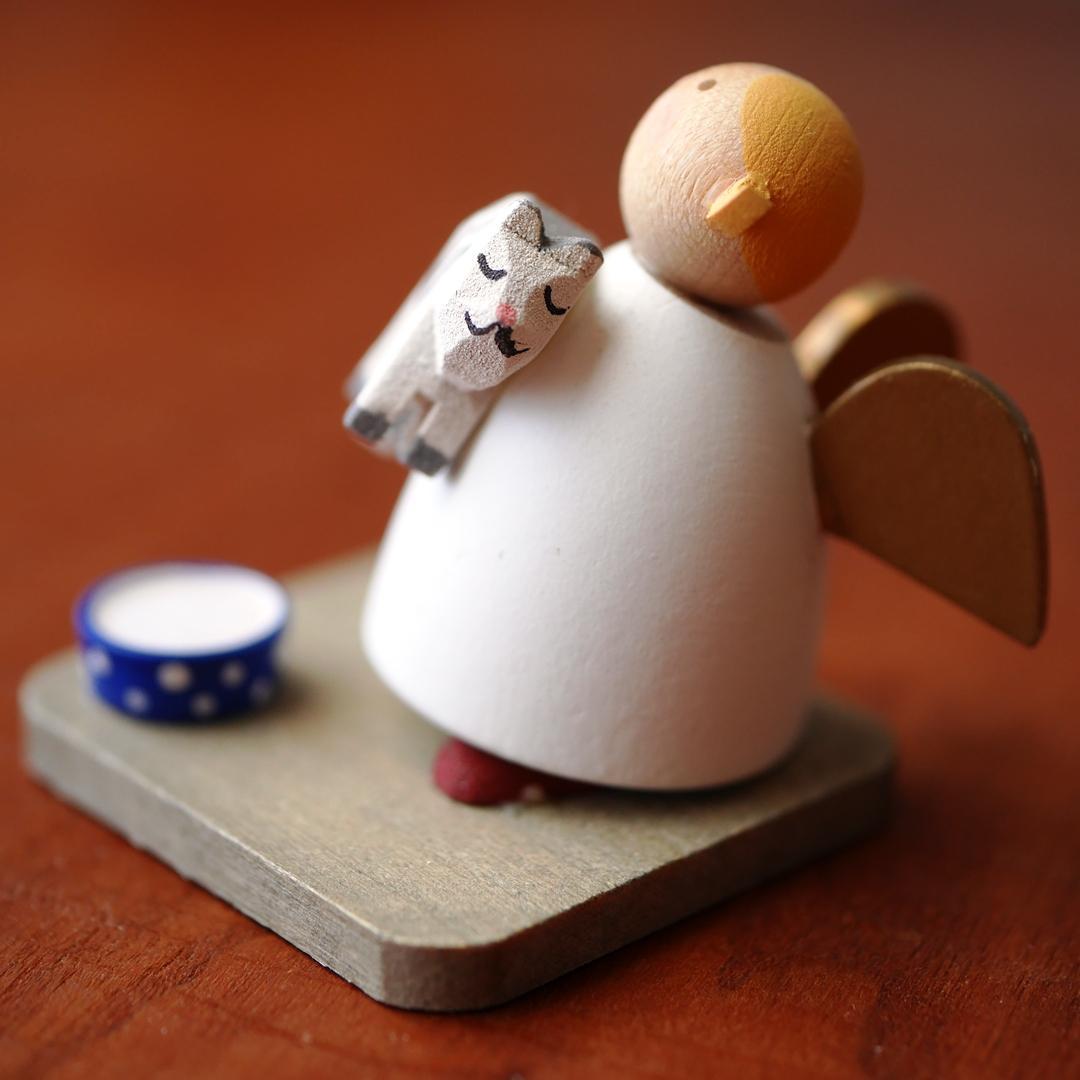 ◆Guenter Reichel◆ギュンターライヒェル◆守護天使と猫◆