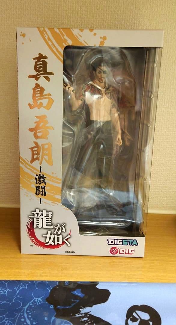 新品未開封 　DIGSTA 　龍が如く　真島吾朗-激闘- フィギュア 特典付き