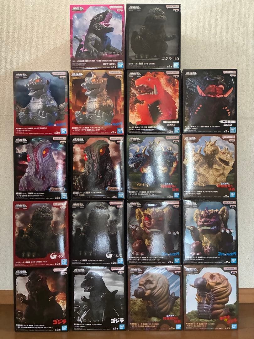 東宝怪獣シリーズ 鎮座獣 18個セット②