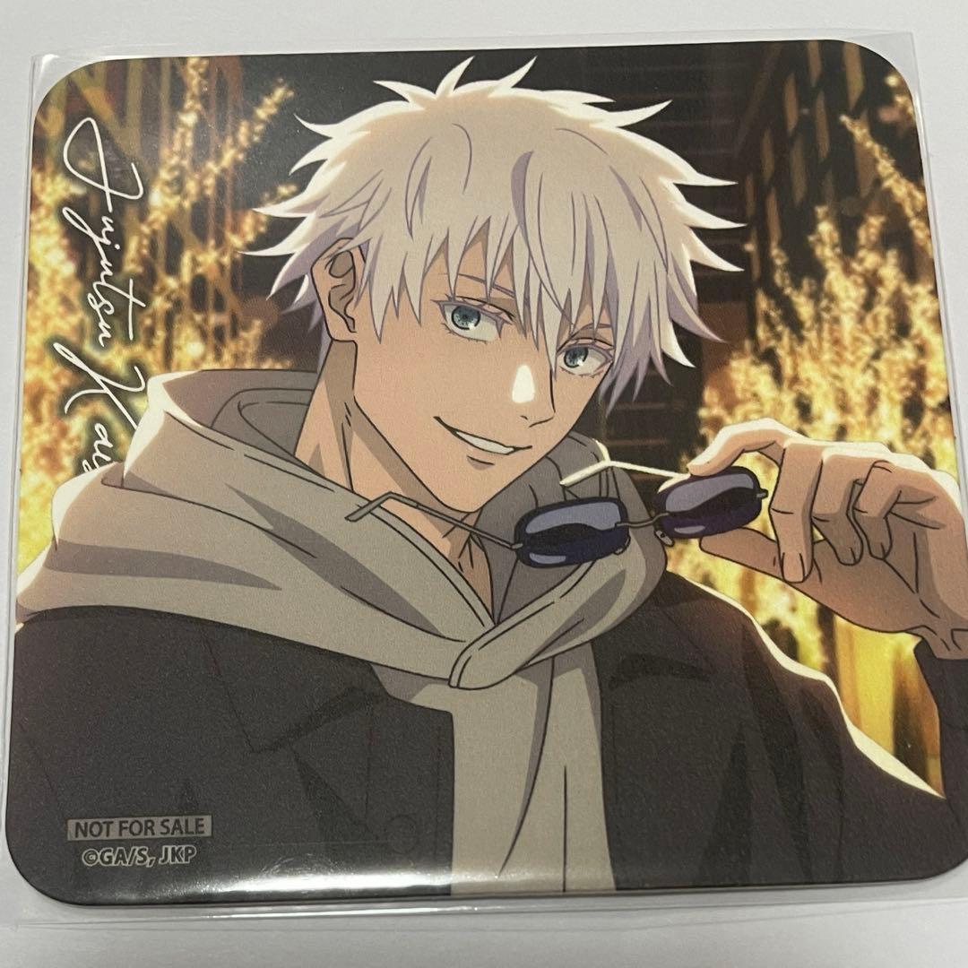 呪術廻戦　マルキューブ　五条悟　缶バッジ　アクスタ　ランチョン