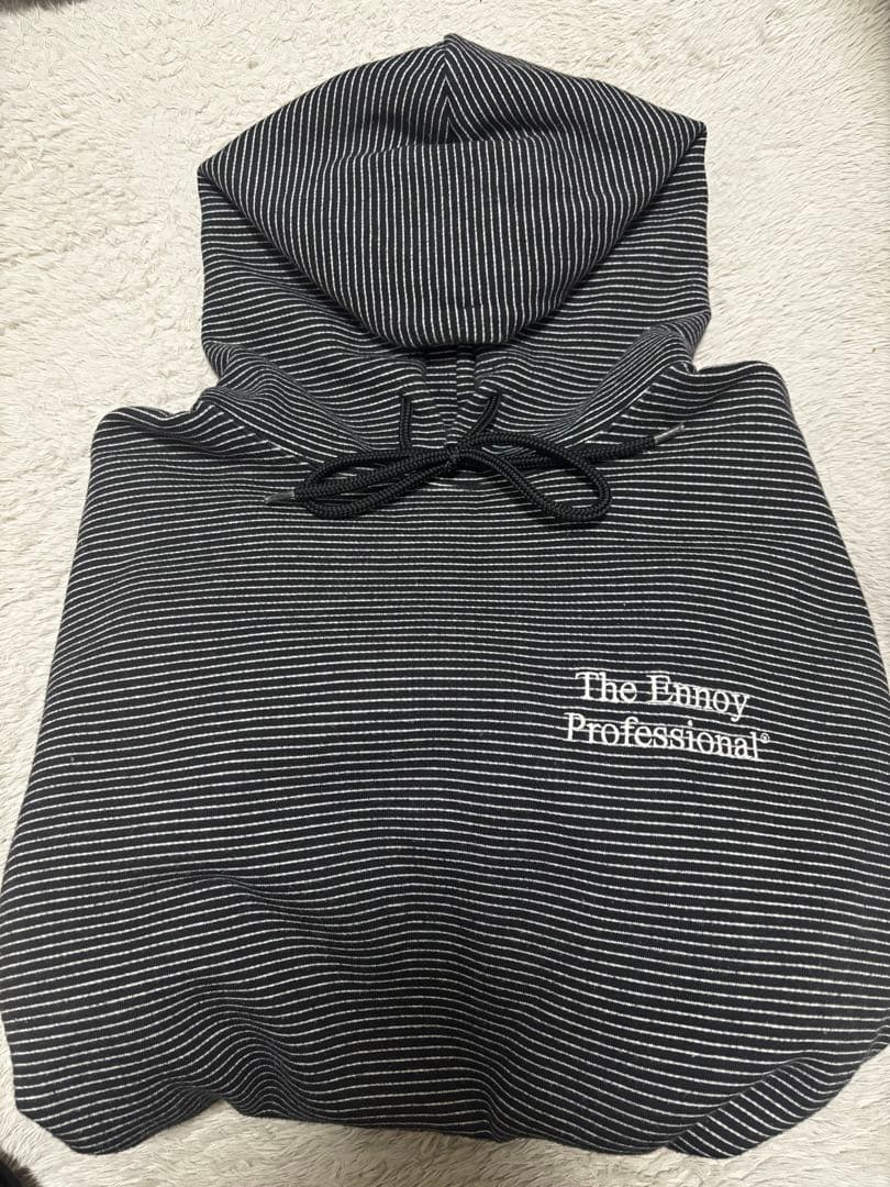 ENNOY BORDER HOODIE SWEAT Mサイズ