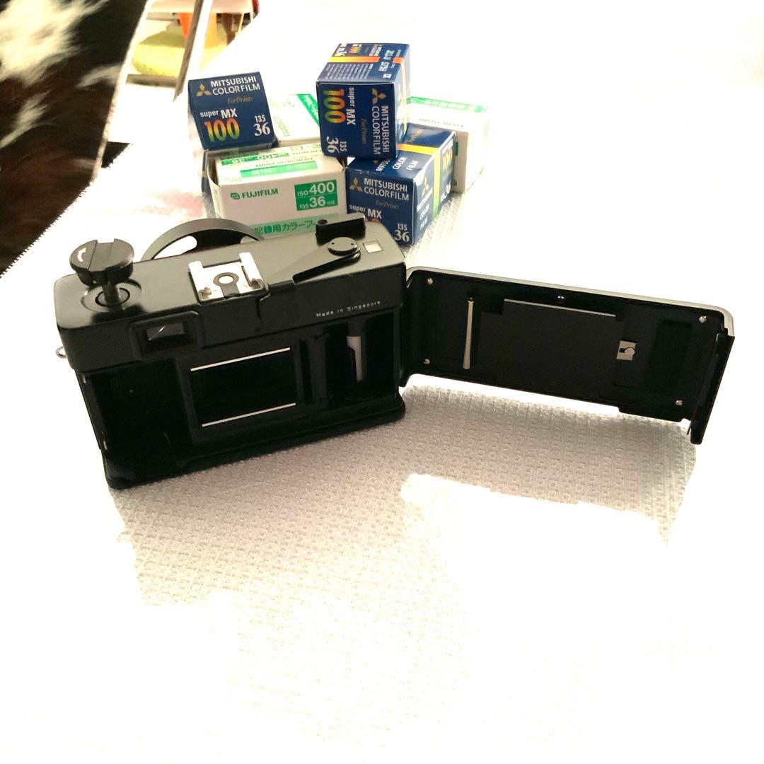 Rollei XF 35 フィルムカメラ美品！フィルム、予備電池付！