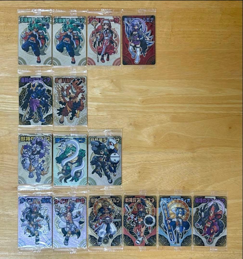 神羅万象チョコ　まとめ売り　第一章　第二章　第三章　王我羅旋の章　ゼクス　初期