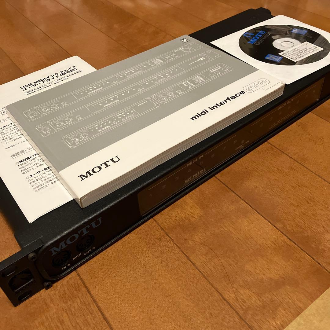 s*9様 MOTU MIDI Express 128 USB MIDIインターフ