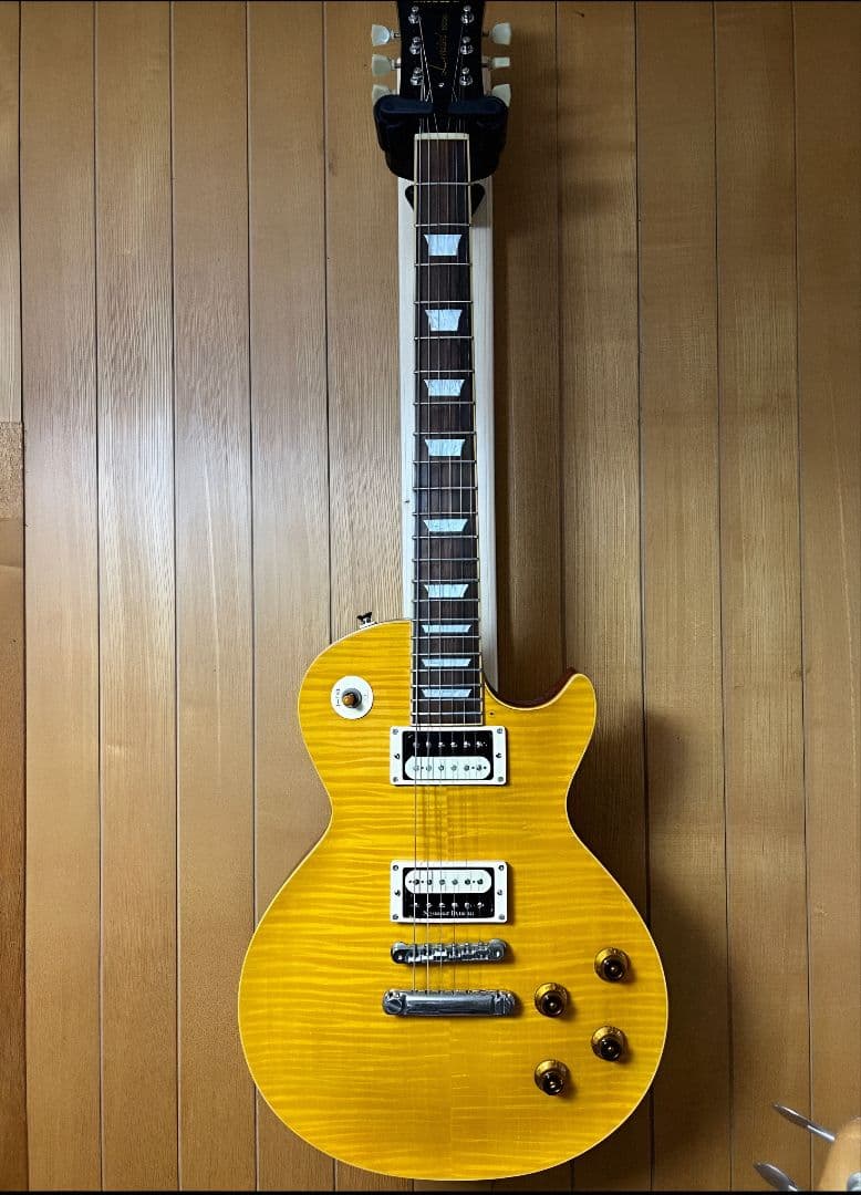 EDWARDS 極上個体レスポールタイプ レモンドロップバリトラ