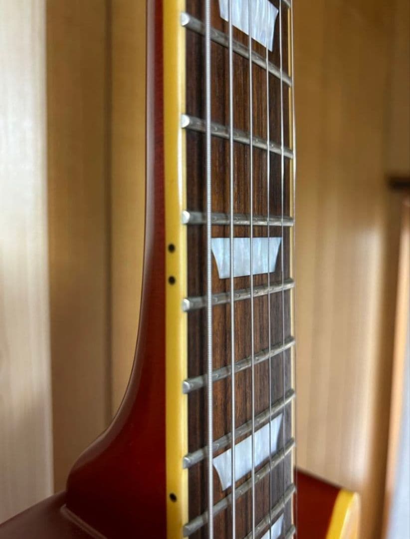 EDWARDS 極上個体レスポールタイプ レモンドロップバリトラ