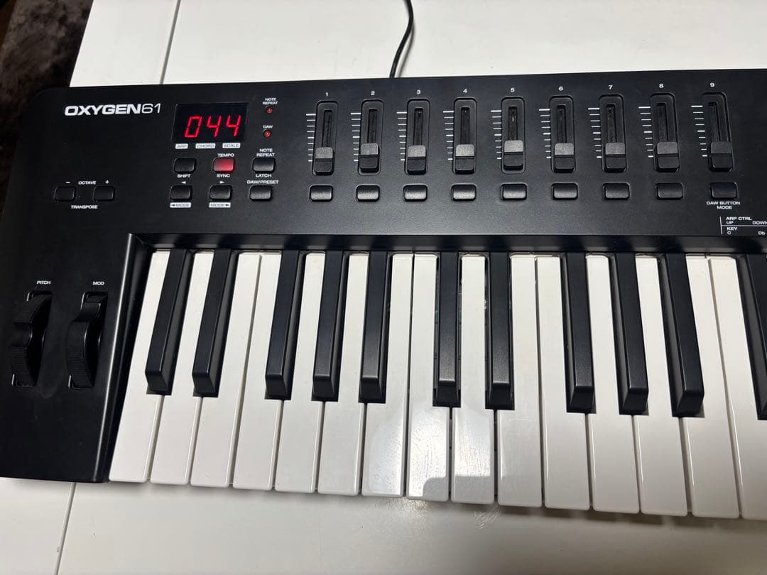 M-AUDIO OXYGEN61 MKV MIDIキーボード ピアノ