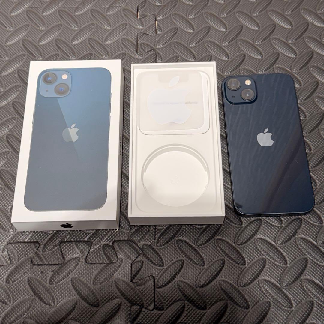 Apple iPhone 13 ミッドナイト 本体 128GB 箱付き