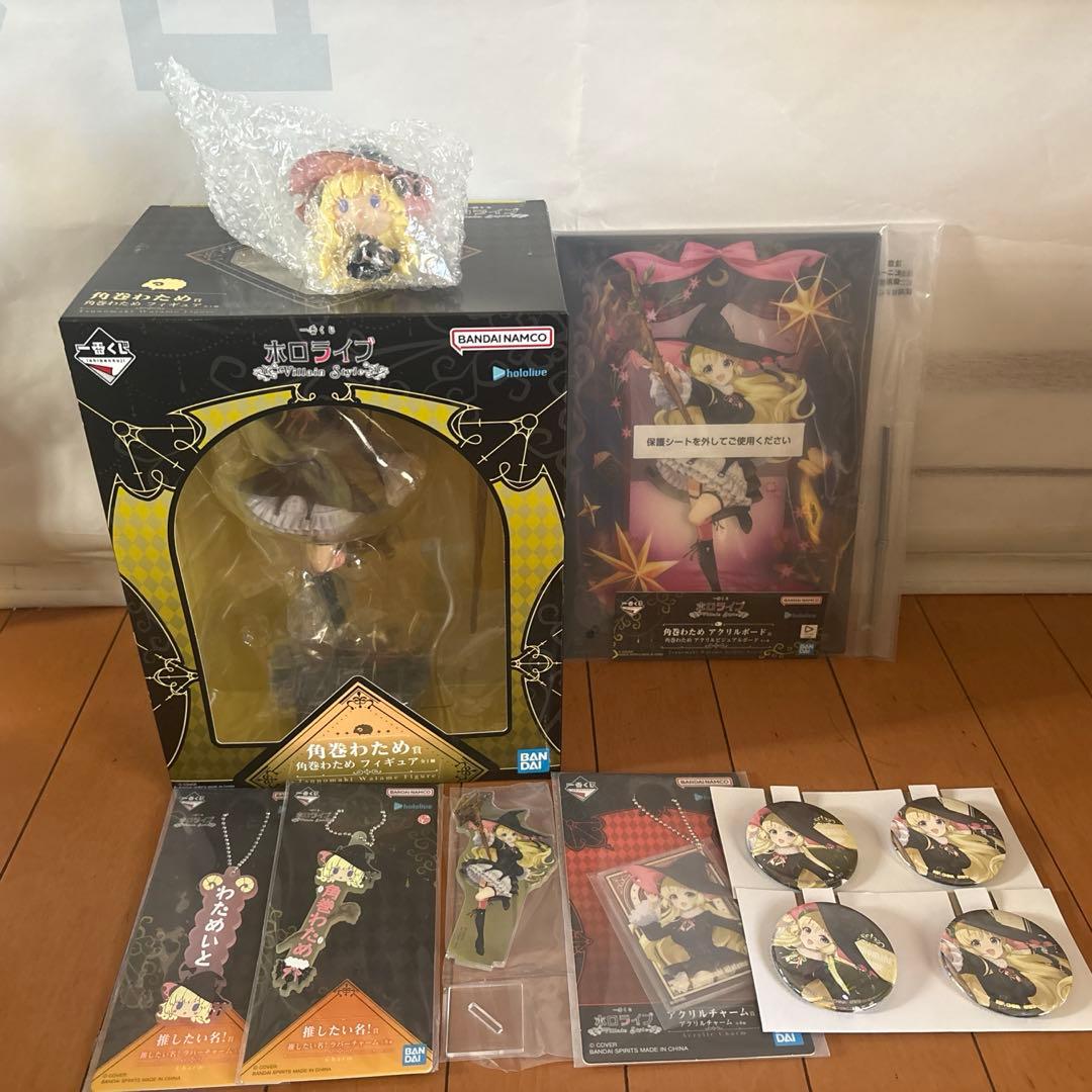ホロライブ　一番くじ　セミコンプリートセット　フブキ　ミオ　わため　ぼたん
